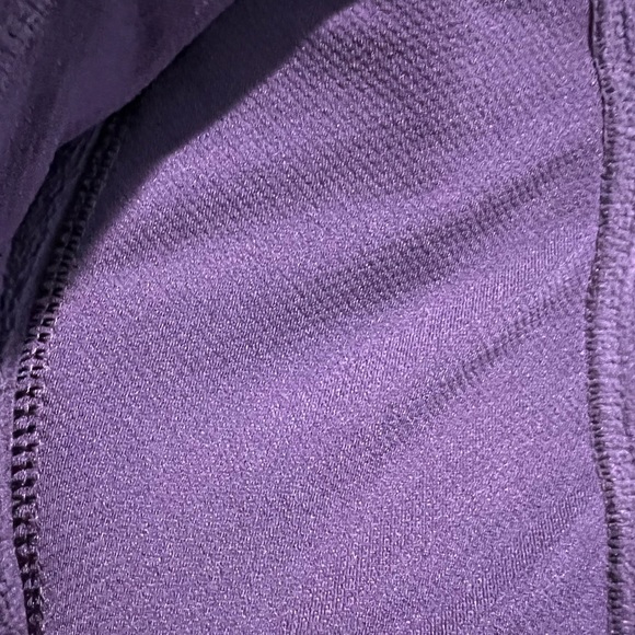 Lululemon RARE ๐ฆ DEEP ZINFANDEL Fleecy Keen Jacket EUC NO FLAWS size 8 - Picture 16 of 16